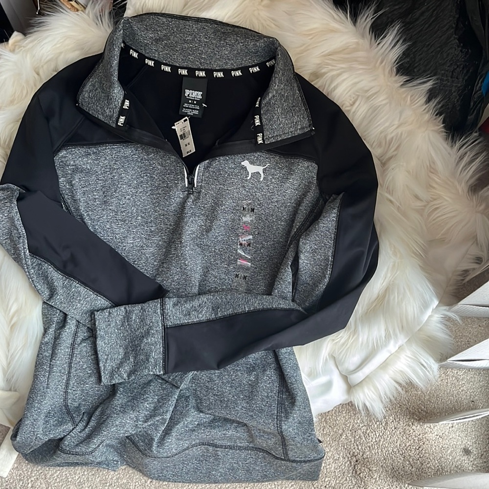 2014 VS Pink Half Zip Top